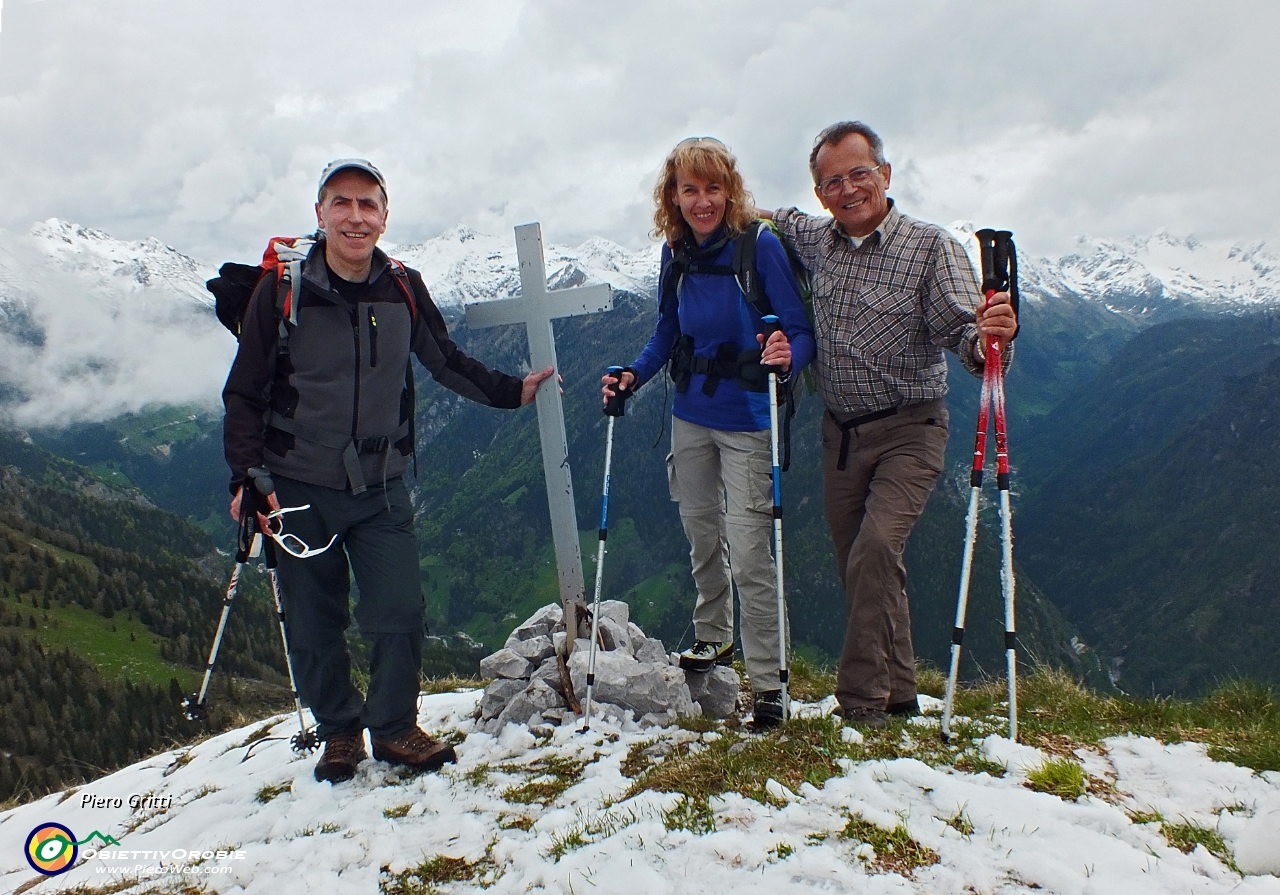 64 Autoscatto- Pizzo Badile (2044 m.).JPG